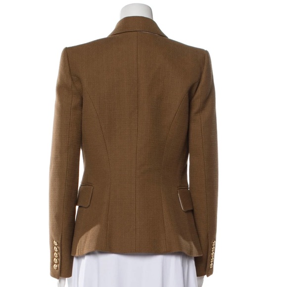 Balmain Brown Blazer Size 42 - Picture 2 of 16